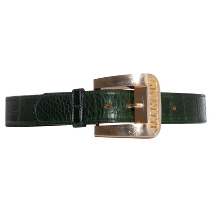 Jitrois Belt Leather in Green