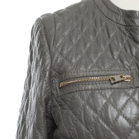 Oakwood Jacket/Coat Leather in Khaki