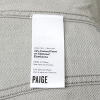 Paige Jeans Gilet di jeans in grigio