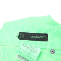 Dsquared2 Low waist jeans in neon green