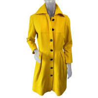 Diane Von Furstenberg Jacket/Coat Viscose in Yellow