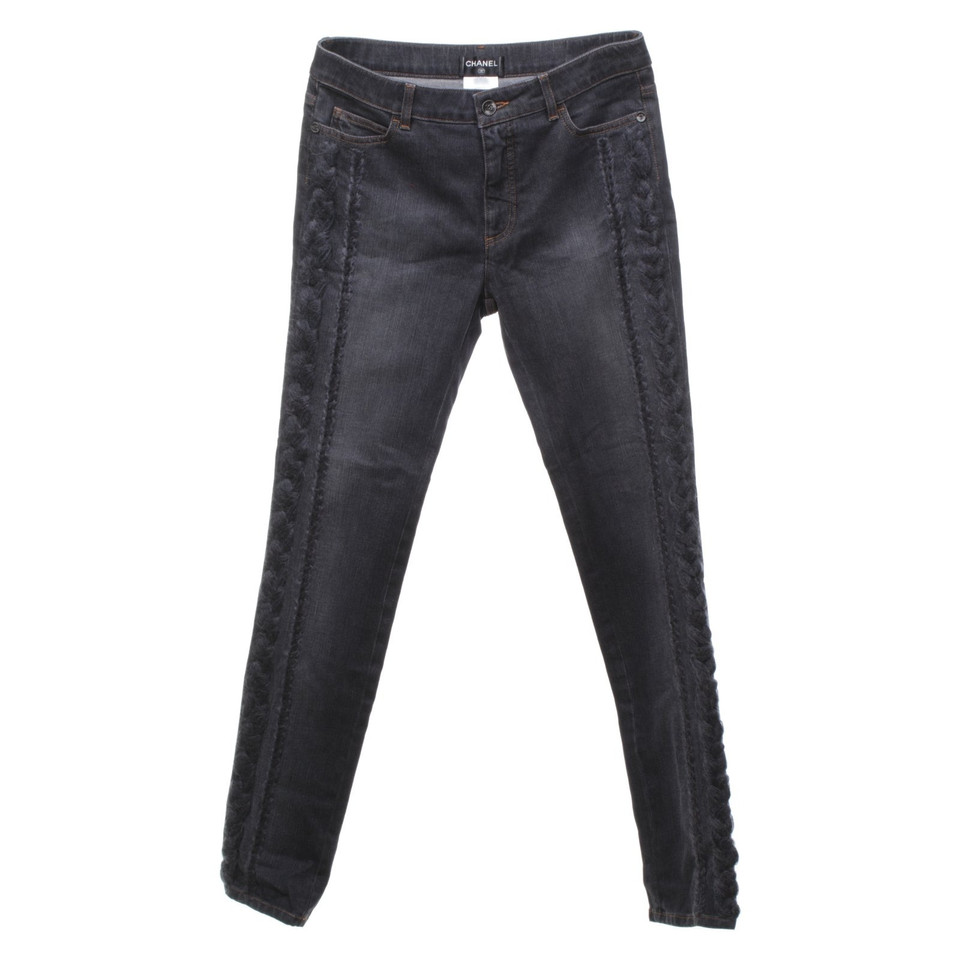 Chanel Jeans in grijs