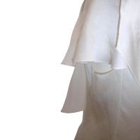 Christian Dior Blusen-Shirt in Creme