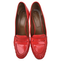 Hobbs Red patent leather shoes