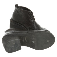 Marsèll Chaussures à lacets en Cuir en Noir