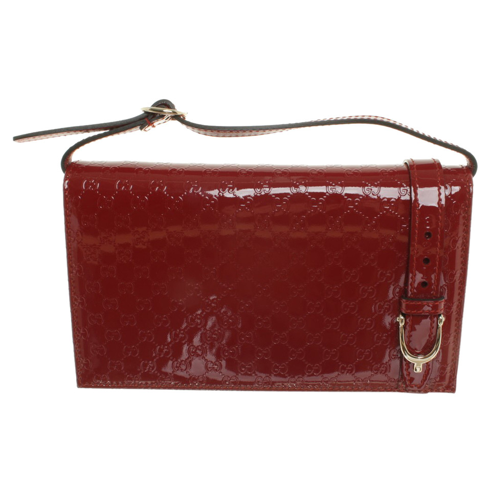 Gucci Red patent leather Crossbody