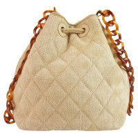 Chanel Shoulder bag Linen in Cream