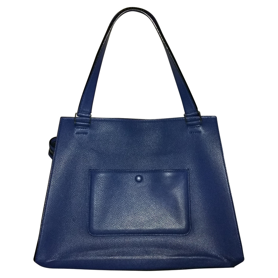 Céline Edge Bag Medium in Blau