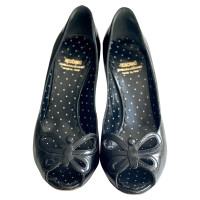 Moschino Cheap And Chic Pumps/Peeptoes Leer in Zwart