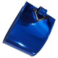 Emporio Armani Armreif/Armband aus Leder in Blau