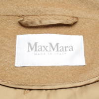 Max Mara Cappotto di pelo di cammello in beige
