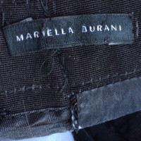 Mariella Burani Jurk in zwart / wit