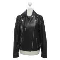 Alexander McQueen Leather jacket in black