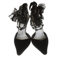 René Caovilla Pumps in Schwarz