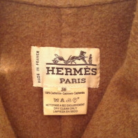 Hermès Camelfarbener Cashmereblazer