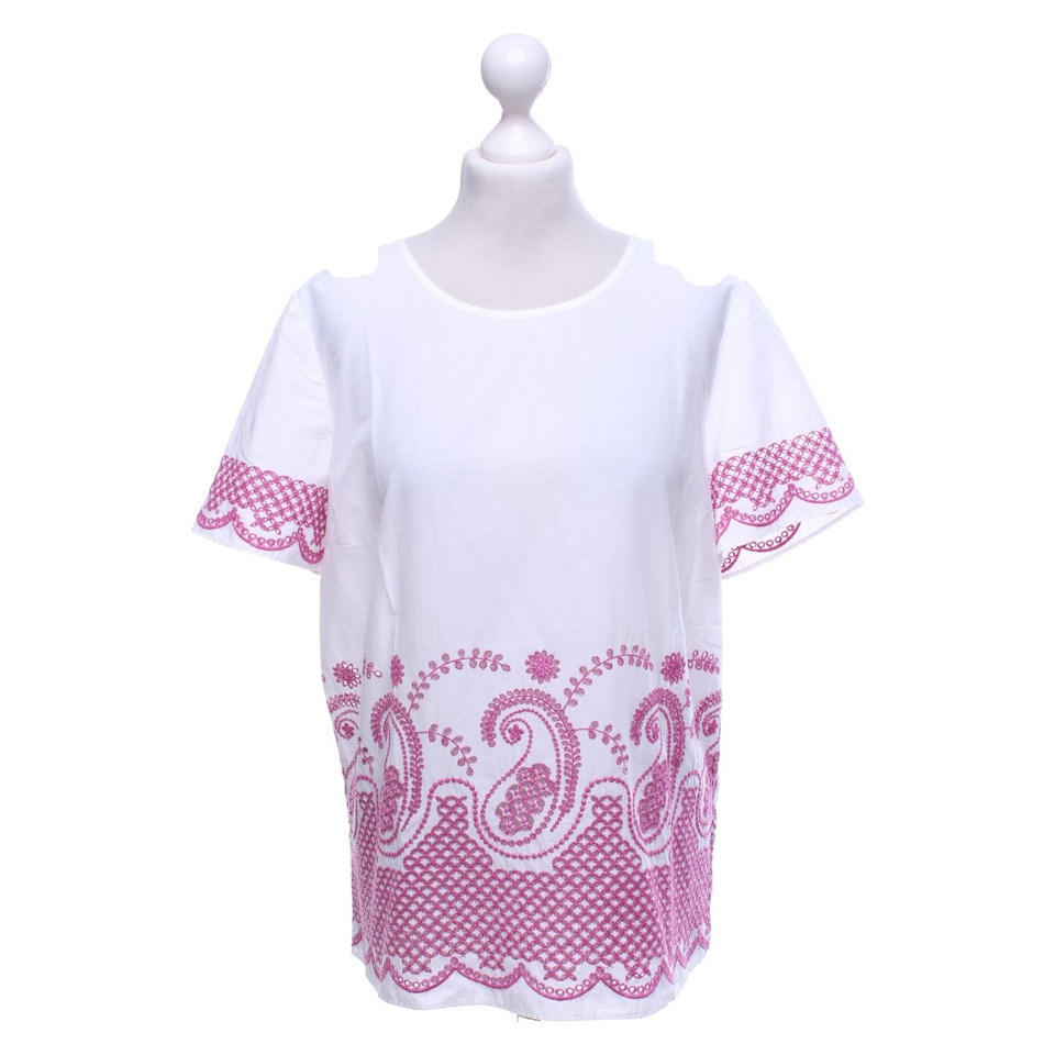 Michael Kors Blouse in white / pink