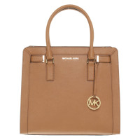 Michael Kors Handtasche aus Leder in Ocker