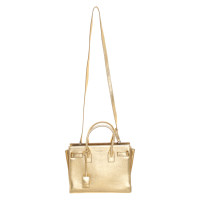 Saint Laurent Sac De Jour Leer in Goud