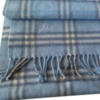 Burberry Baby Blue Wollen Sjaal