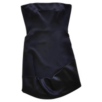 Blumarine Trägerloses schwarzes Kleid