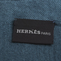 Hermès Schal in Petrol