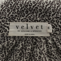 Velvet Bluse mit Muster
