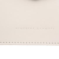 Giuseppe Zanotti clutch in white