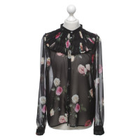 N°21 Blouse met bloemmotief