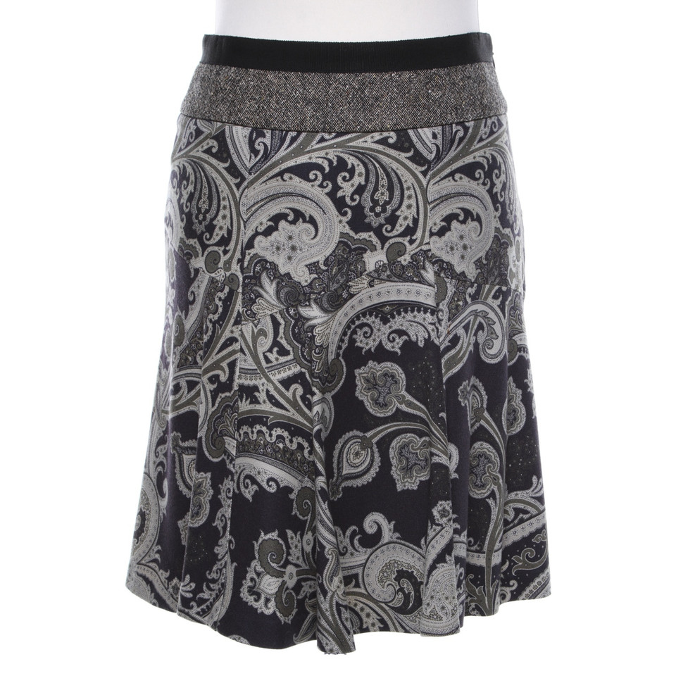 Etro skirt with ornate pattern
