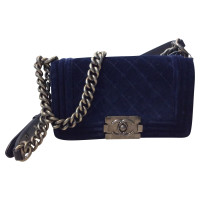 Chanel Boy Small en Bleu