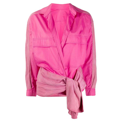Gianfranco Ferré Oberteil aus Baumwolle in Rosa / Pink