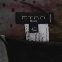 Etro skirt with multicolored pattern