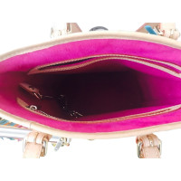 Louis Vuitton "Bucket Bag Multicolore Fringe" avec Pochette