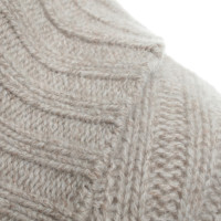 360 Sweater Giacca in cashmere in beige
