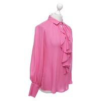 Etro Top Silk in Pink
