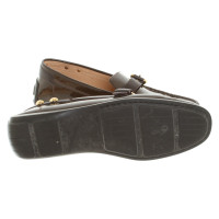 Louis Vuitton Slippers/Ballerinas Patent leather in Brown