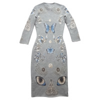 Mcqueen, Alexander Robe en Laine en Gris