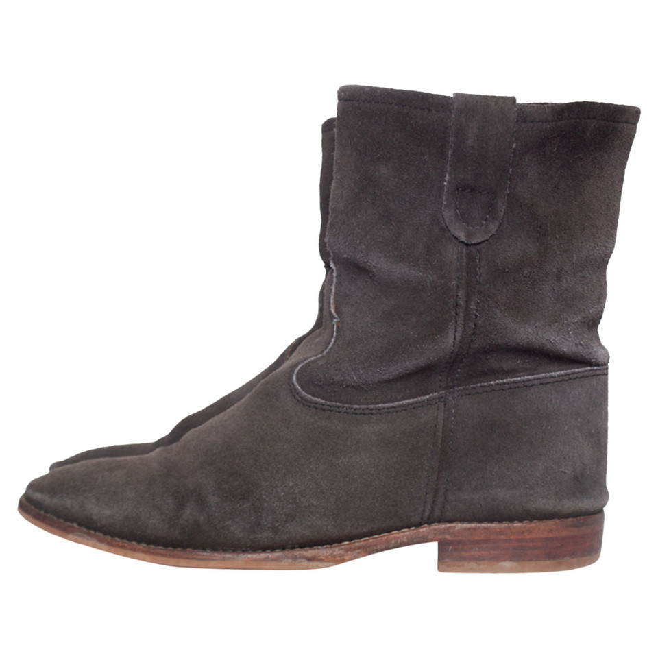 Isabel Marant Ankle boots Suede in Grey
