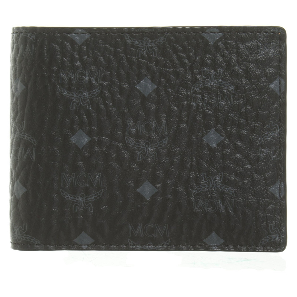 Mcm Wallet with Visetos pattern