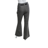 Karen Millen trousers with herringbone pattern
