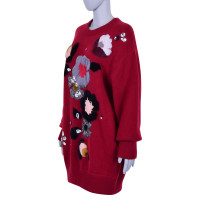 Dolce & Gabbana Wollen jurk in rood