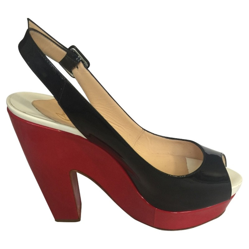 Christian Louboutin Peep-toes in patent leather