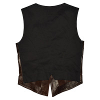 Plein Sud Leather Vest