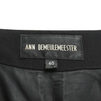 Ann Demeulemeester Vest in zwart
