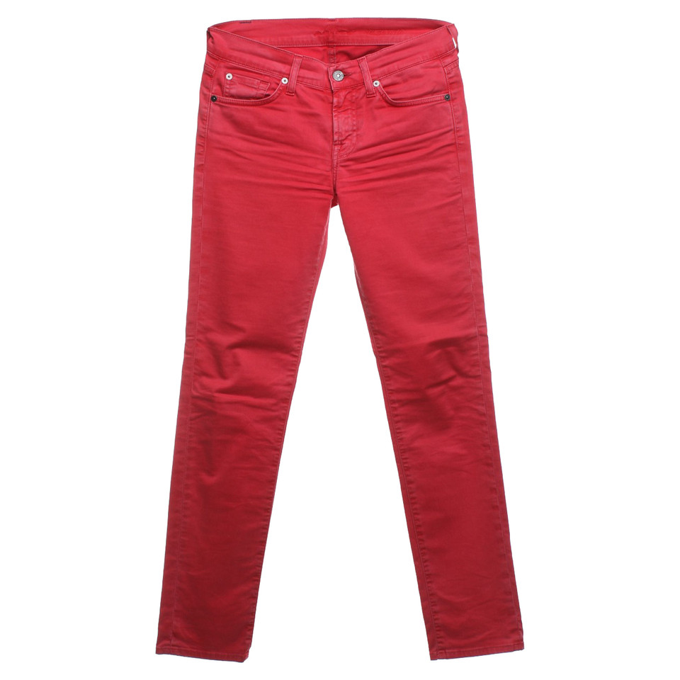 7 For All Mankind Jeans en rouge