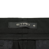 Etro Trousers in Black