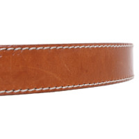 Closed Belt Leather in Brown