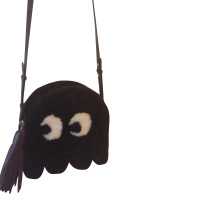 Anya Hindmarch Borsa a tracolla in Lana in Bordeaux