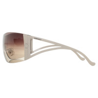 Versace Mono Shade zonnebril met logo applicatie