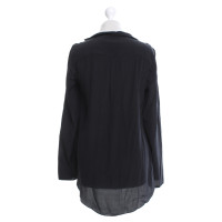 Patrizia Pepe Silk blouse in black